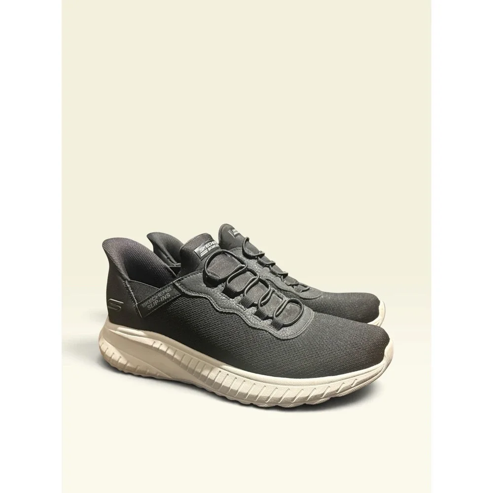 Bobs By Skechers Slip On Memory Foam Black Men's 10 Comfort Walking